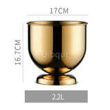 Seau à Champagne Inox Tête Tigre