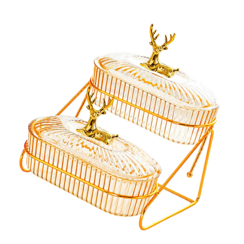 Plateau Fruits Secs Multi-Niveaux Banquet