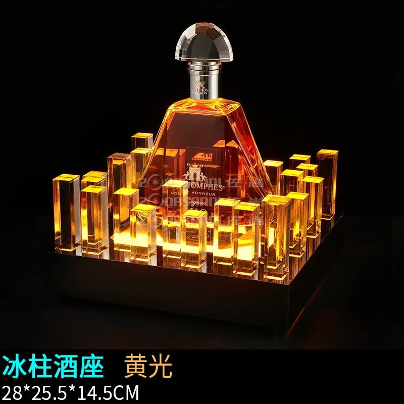 Présentoir Bouteille Lumineux LED Réception