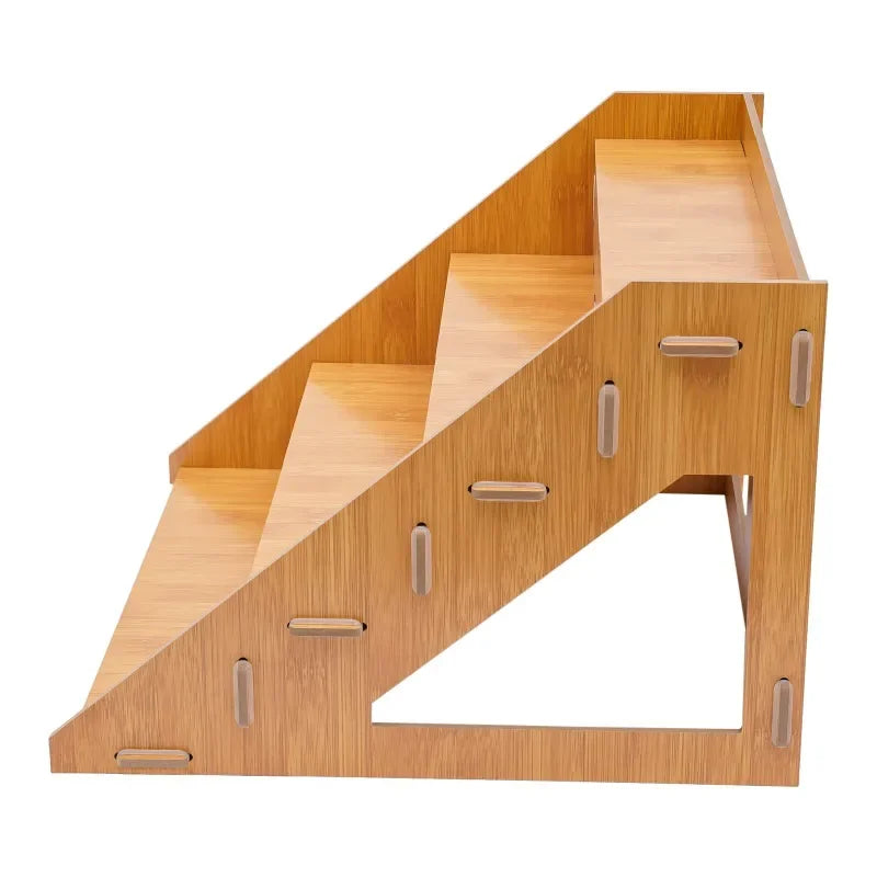 Présentoir Bois 4 Étages Étagé