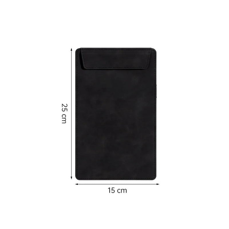 1 unidad, portamenús de ante, portapapeles magnético de piel sintética A4/A5/A6/A7/B5 con soporte para bolígrafo, bloc de notas para restaurante/cafetería/bar/hotel