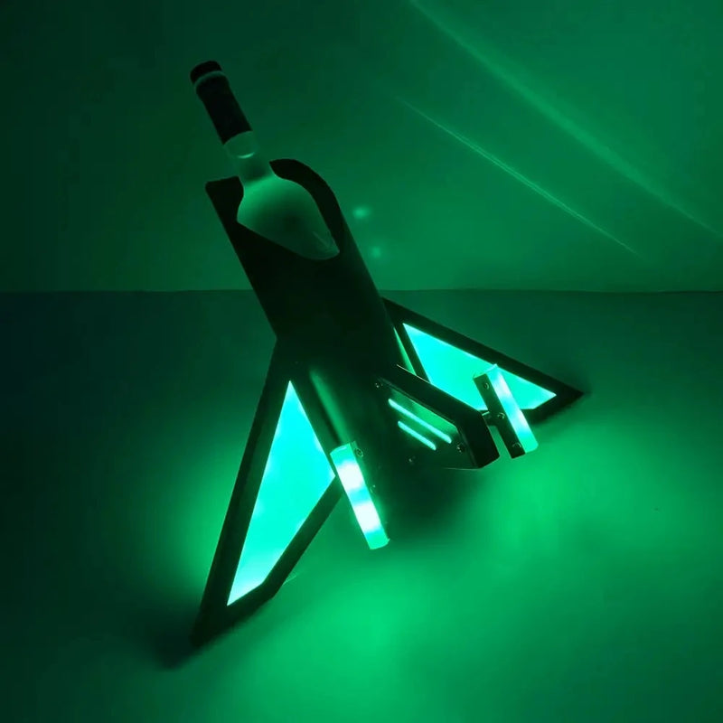 Présentoir Bouteille Avion Lumineux VIP