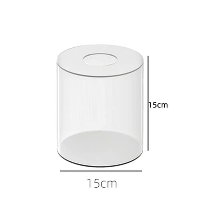 Présentoir Gâteau Acrylique Rond Socle Transparent
