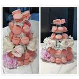 Présentoir Macarons Cupcakes PVC Mariage