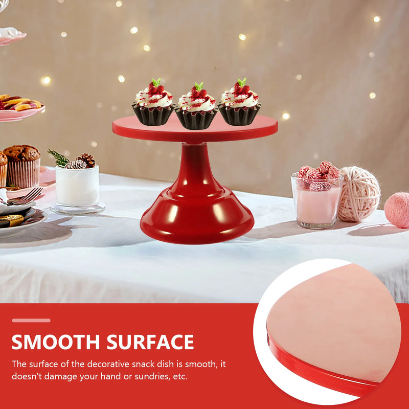 Présentoir Gâteau Rouge Mariage Buffet