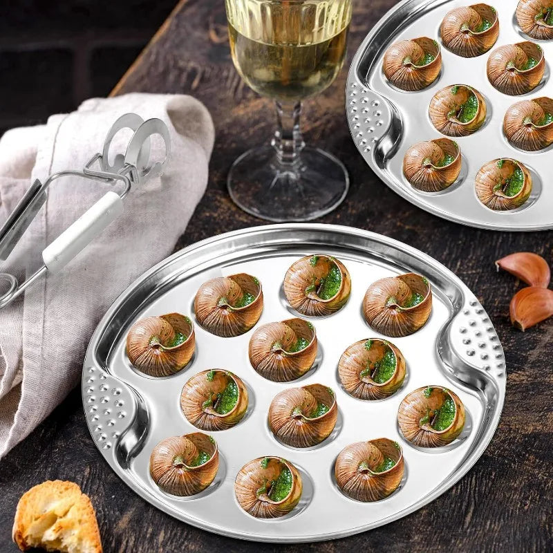 Plateau Escargots et Huîtres Inox Pro