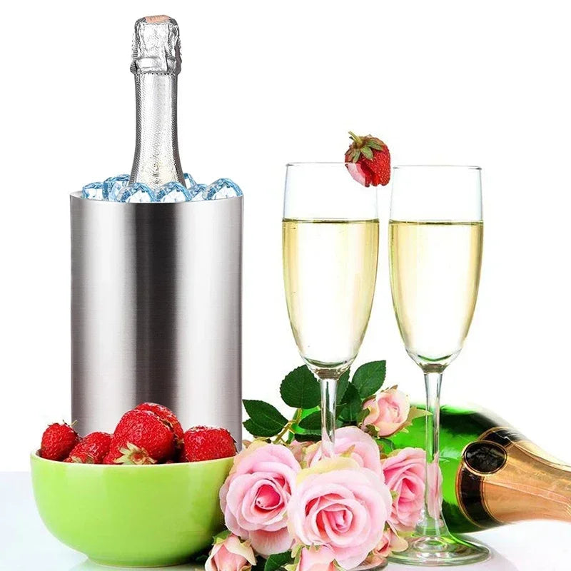 Seau à Champagne Inox Double Paroi