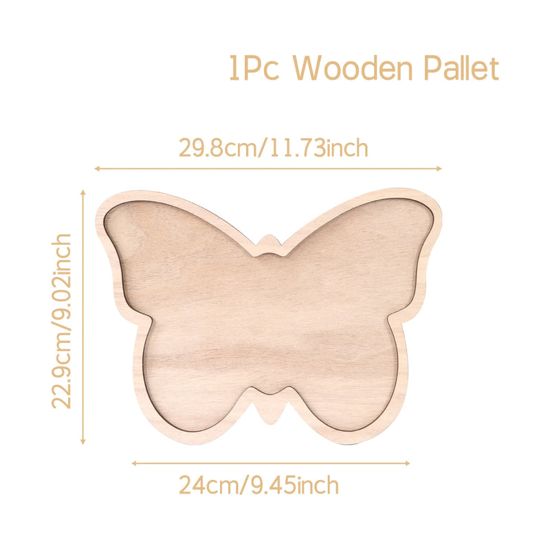Plateau Bois Lapin Pâques