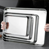 Plateau Inox Rectangle Buffet Pro