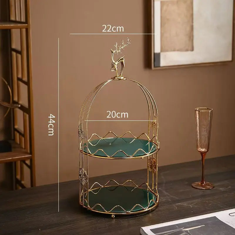 Présentoir à Gâteaux Thé Mariage Chic