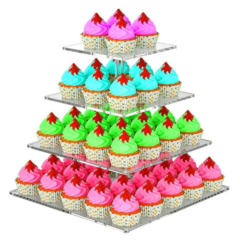 Présentoir Gâteau Mariage LED Cristal