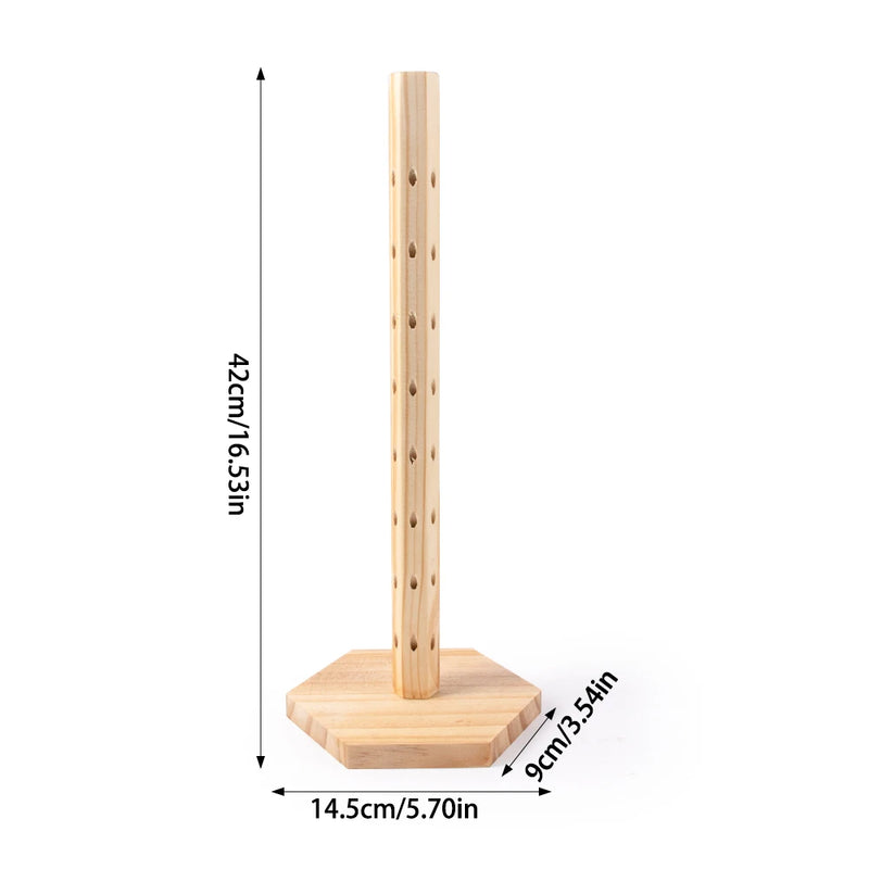 Présentoir Sucette en Bois Mariage