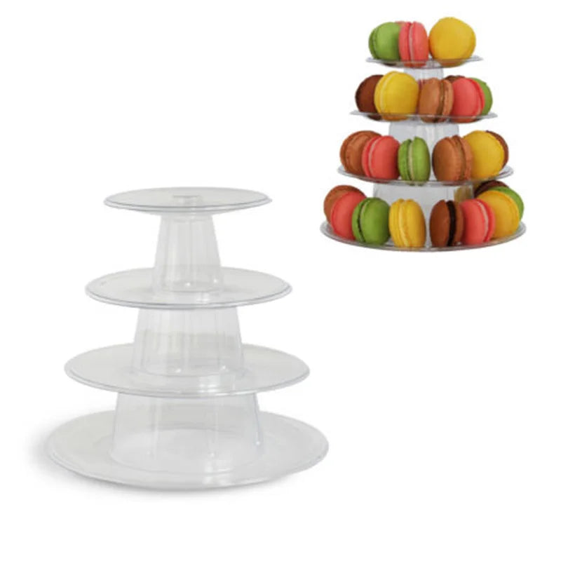 Présentoir Macarons Tour 4 Niveaux