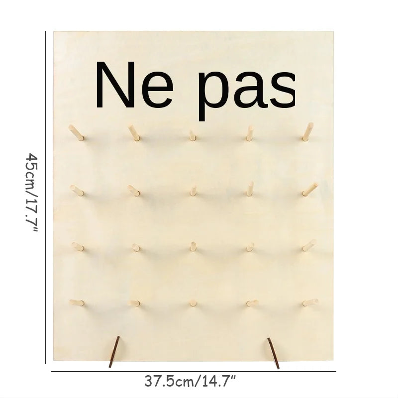 Présentoir Donuts Bois Rustique DIY