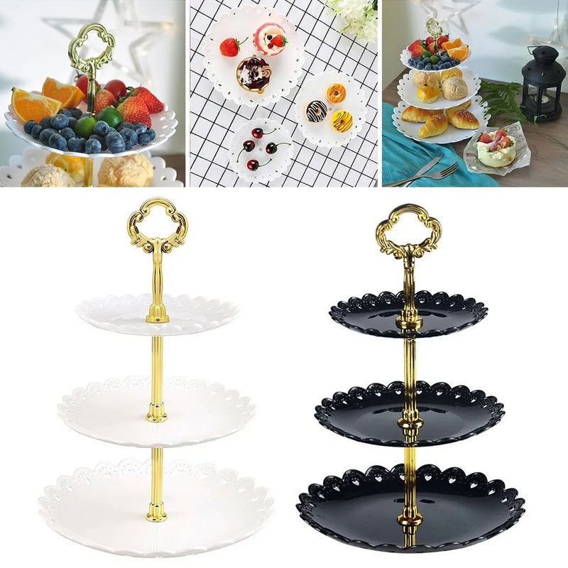 Présentoir Gâteau à 3 Étages