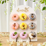 Arche Bois Présentoir Donuts Anniversaire