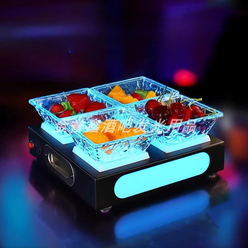 Plateau Lumineux LED Fruits et Snacks
