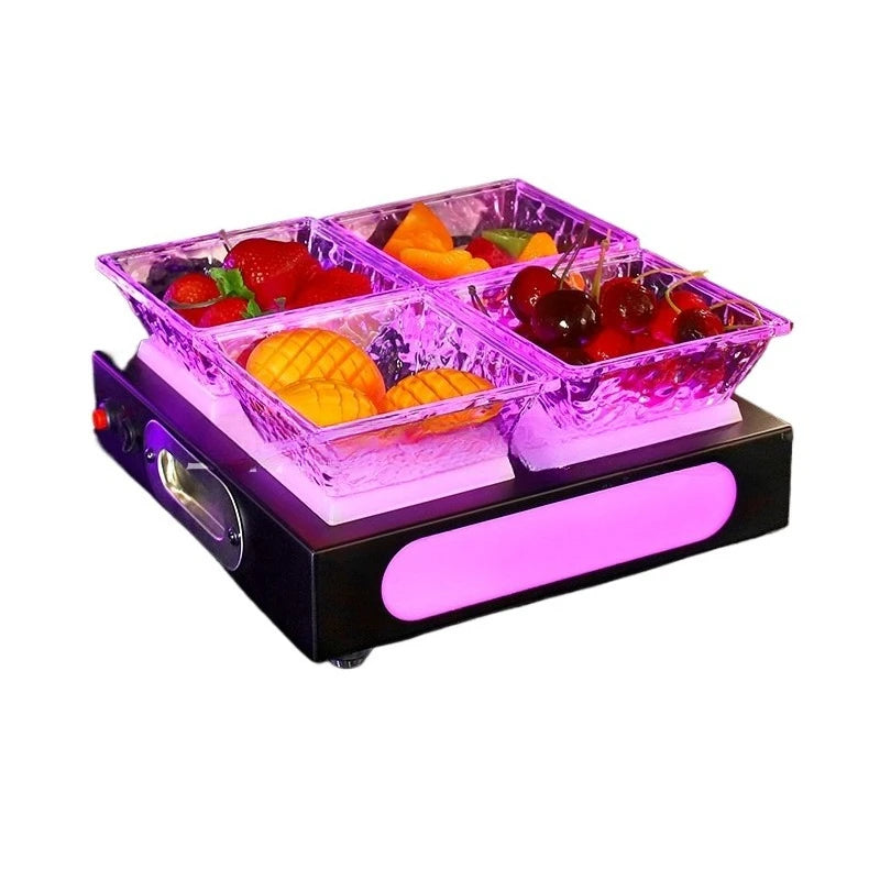 Plateau Lumineux LED Fruits et Snacks
