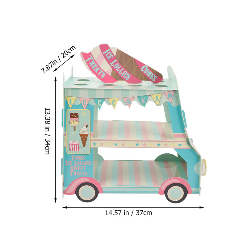 Présentoir Buffet Camion Cupcakes Fête