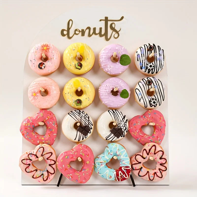 Présentoir Donuts Bois Mariage