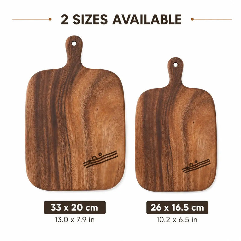 Planche à Fromage en Bois Sculptée