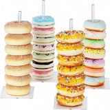 Présentoir à Donuts Acrylique Transparent