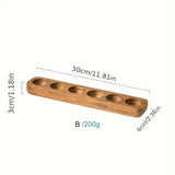 Présentoir à Œufs en Bois Multi-Compartiments