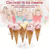 Présentoir Buffet Cornets Glace Cupcakes