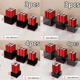 Présentoir Cubes Noir Mariage Acrylique