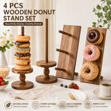 Présentoir Donuts Bois Acacia Mariage