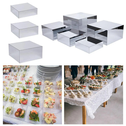 Présentoir Buffet Acrylique Miroir