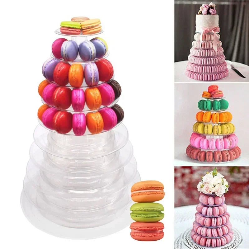 Présentoir Macarons Fondant Cake Mariage