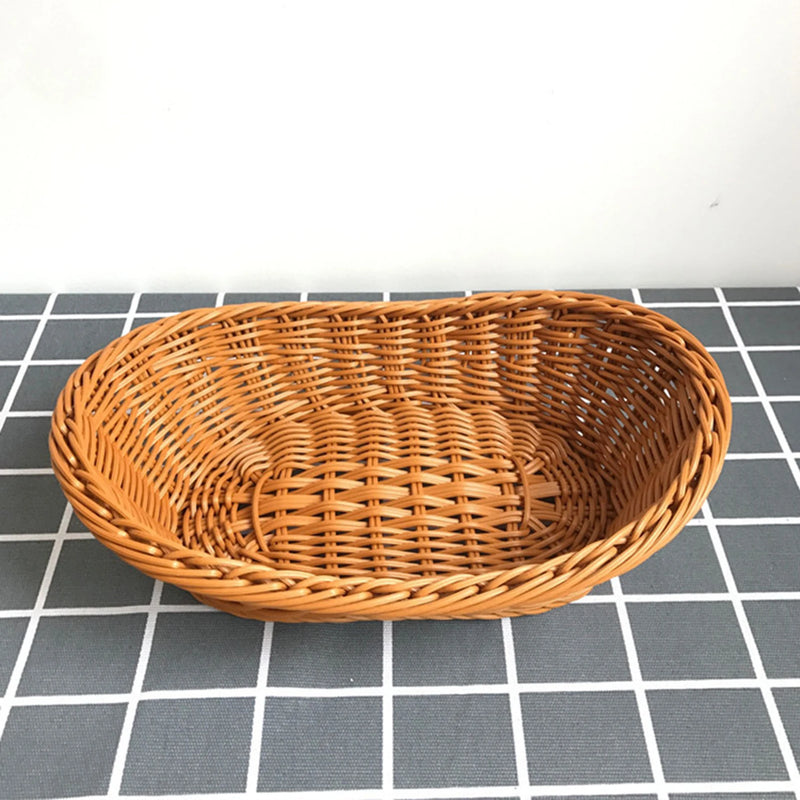 Corbeille à Pain Tressée Plastique