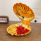 Coupe à Fruits Piédestal en Alliage de Zinc