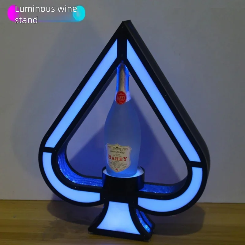 Présentoir Bouteille Pique Lumineux Bar