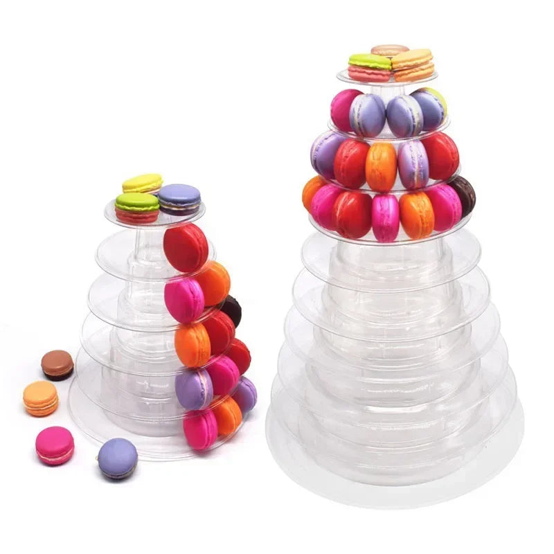 Présentoir Macarons Fondant Cake Mariage