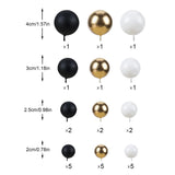 Toppers Boules Décoratifs Gâteau Mariage