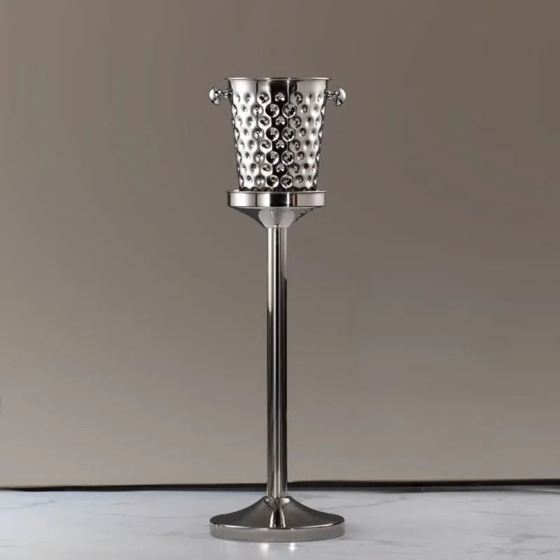 Rafraîchisseur Champagne Inox sur Pied