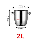 Seau à Glace Inox Baril Bar