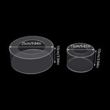 Présentoir Gâteaux Acrylique Transparent Duo