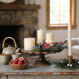 Piédestal Bois Élégant – agencement table de réception festive