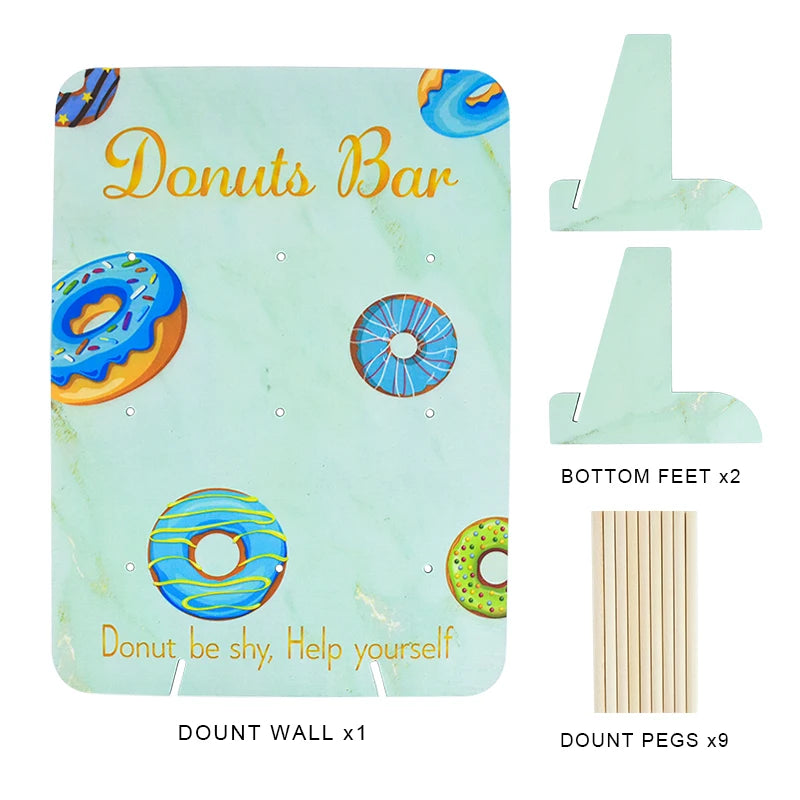 Présentoir Mural Donuts Mariage Réception