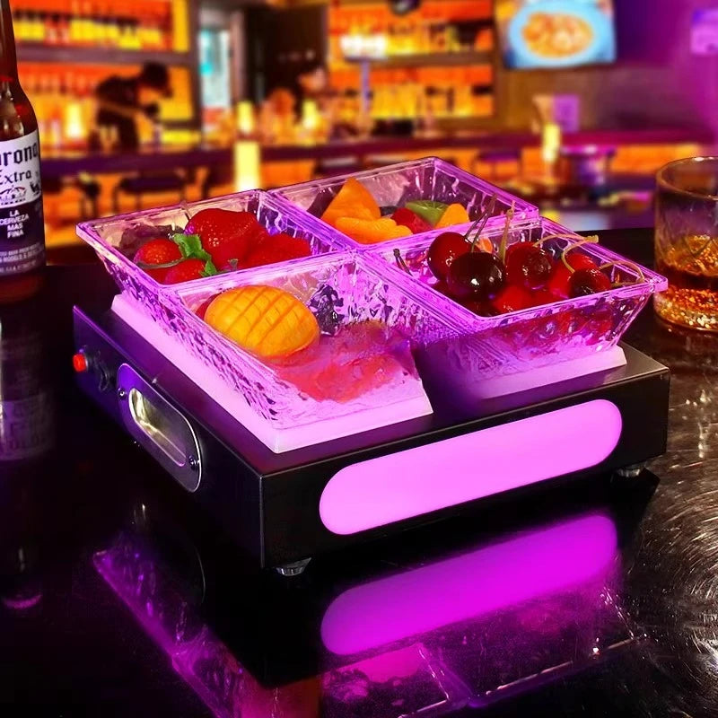 Plateau Lumineux LED Fruits et Snacks