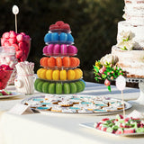 Présentoir Cupcakes Transparent Multi-Niveaux