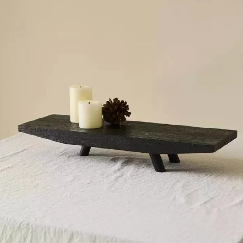 Plateau Rectangulaire Bois Multifonction