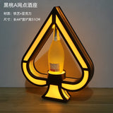 Présentoir Bouteille Pique Lumineux Bar
