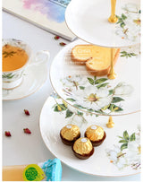 Présentoir Buffet Porcelaine Verte