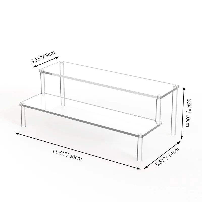 Présentoir Multi-Niveaux Acrylique Buffet Traiteur