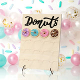 Plateau Support à Donuts Bois