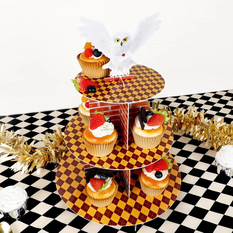 Présentoir Cupcake Carton 3 Étages